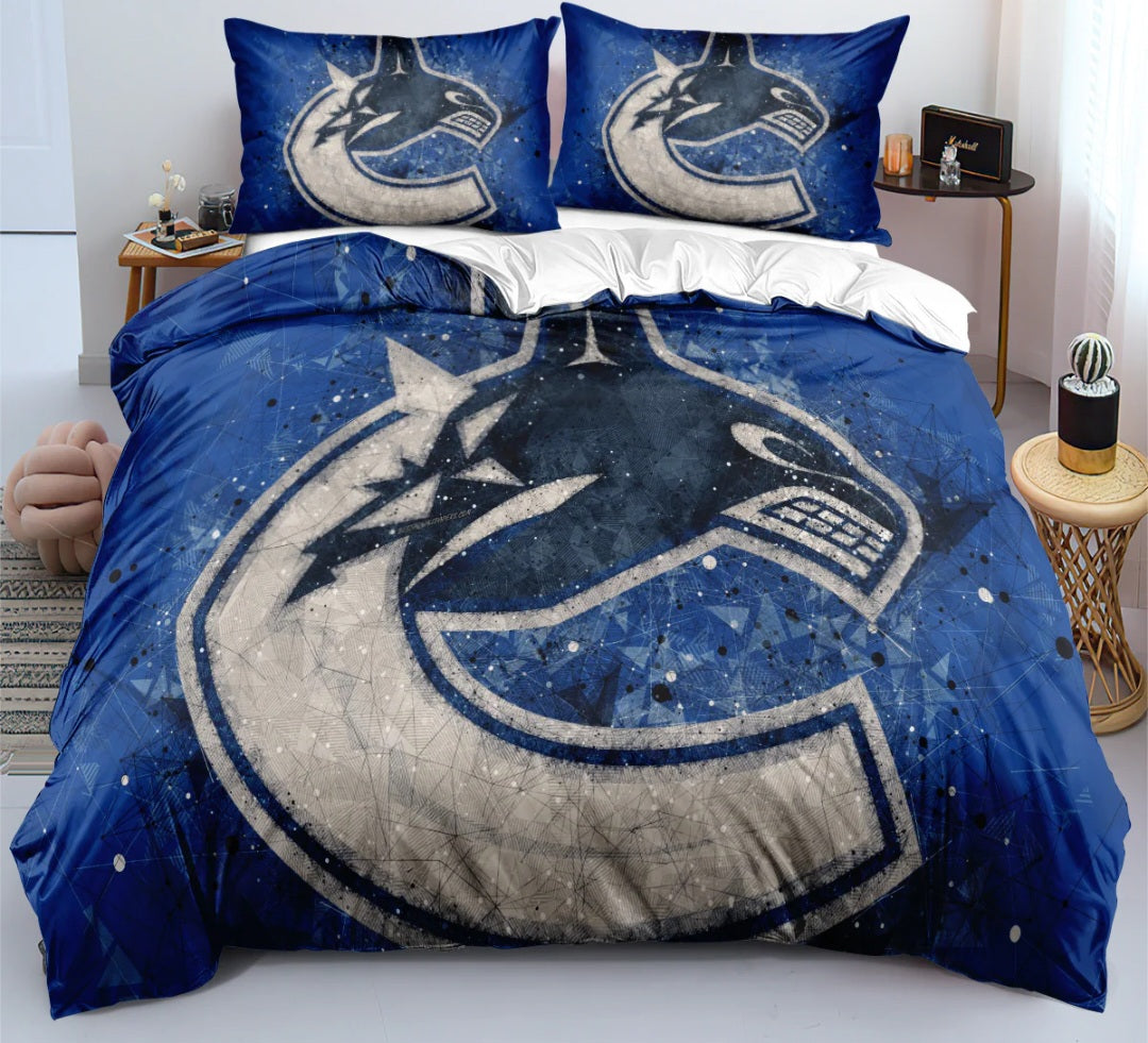 Ensemble de literie Vancouver Hockey Team Duvet Cover