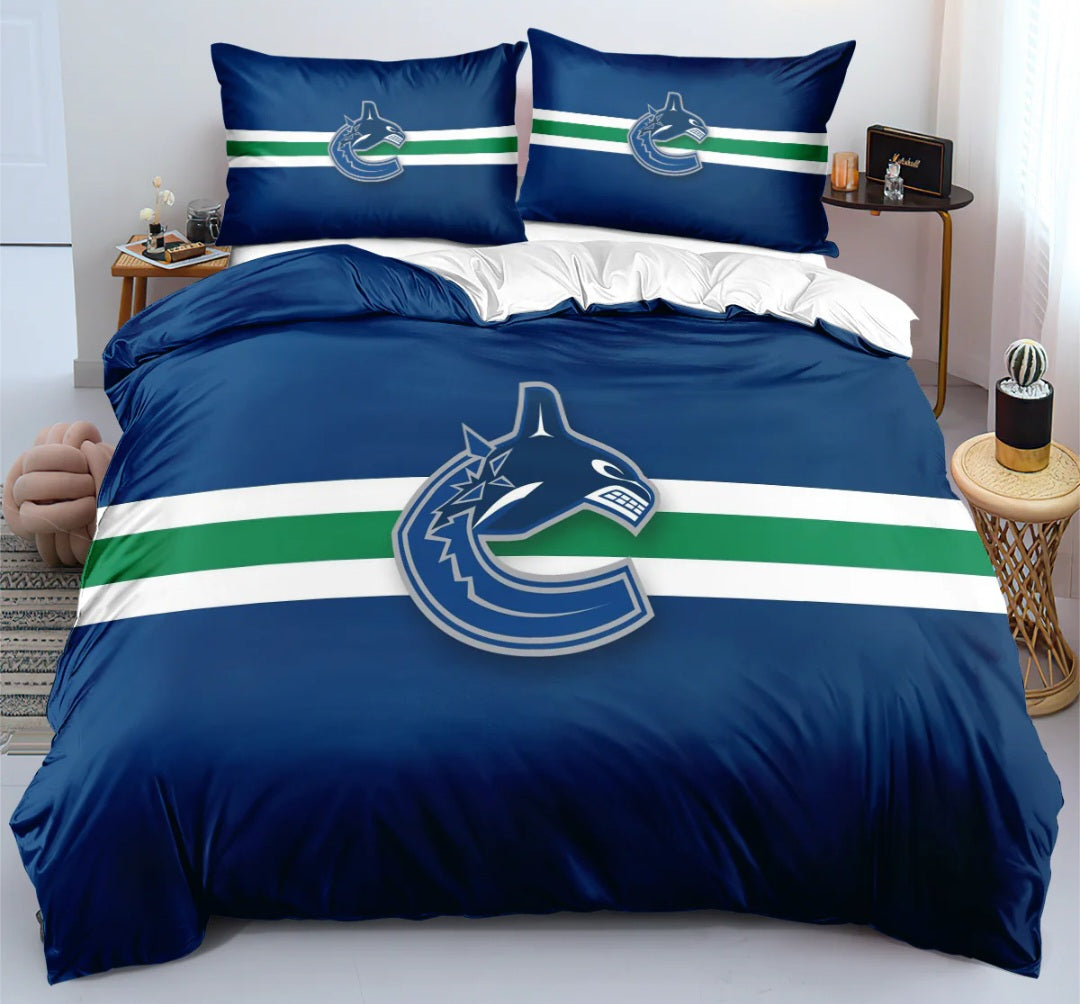 Ensemble de literie Vancouver Hockey Team Duvet Cover