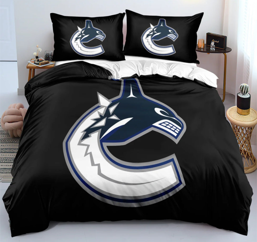 Ensemble de literie Vancouver Hockey Team Duvet Cover