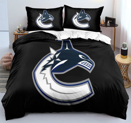 Ensemble de literie Vancouver Hockey Team Duvet Cover