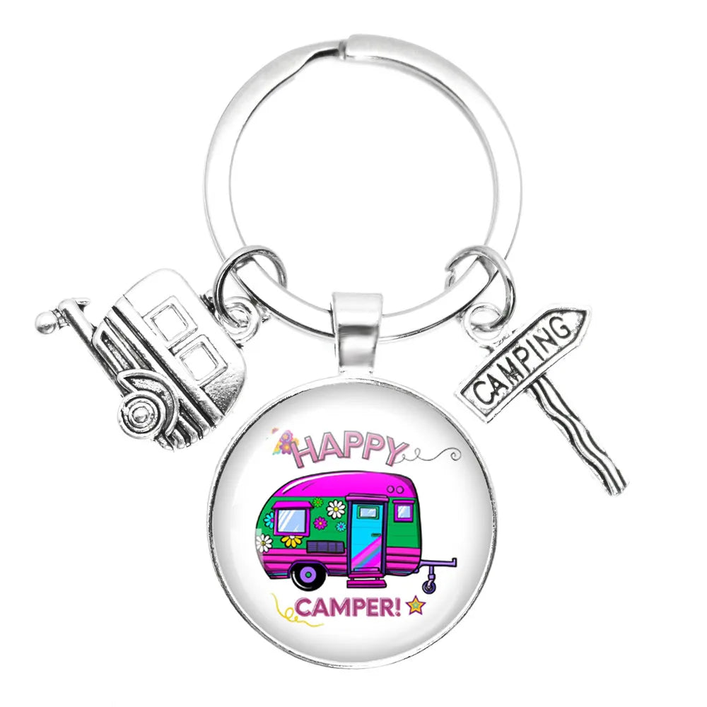 Porte clé Westfalia Vintage Hippie Peace