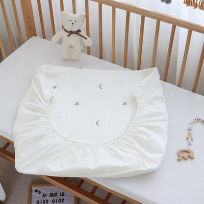 Drap contour lit de bébé 100% Coton
