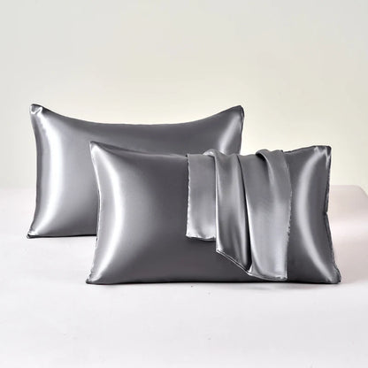 Taies d'oreiller Satin Pillowcase 2pcs