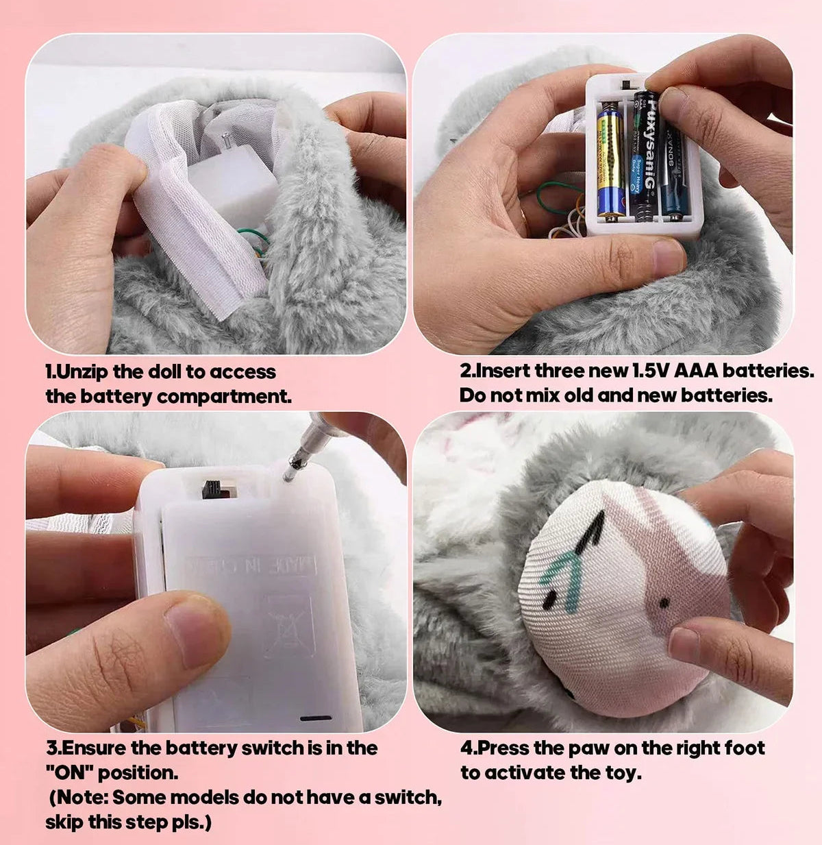 Peluche éléphant respirante pour bébé avec musique apaisante et lumière douce