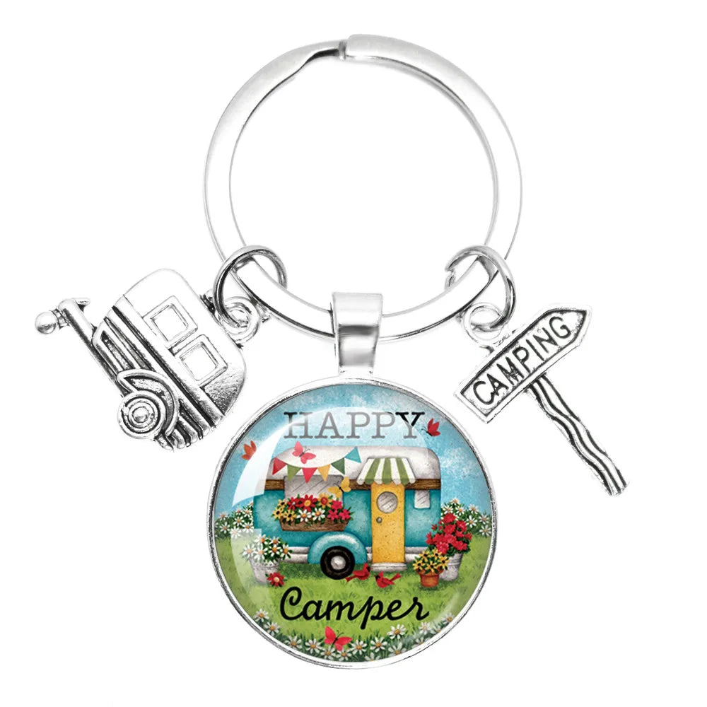 Porte clé Westfalia Vintage Hippie Peace