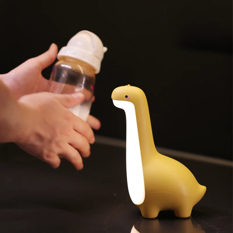 Veilleuse Dinosaure LED pour Enfant – Lampe de Nuit USB avec Minuterie et Lumière Douce