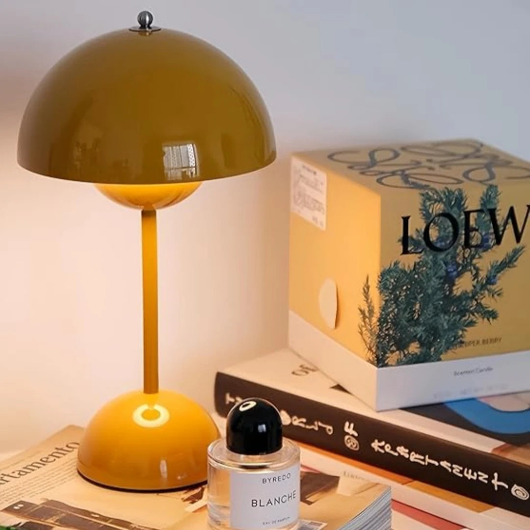 Lampe Champignon LED Tactile – Lampe de Chevet Moderne