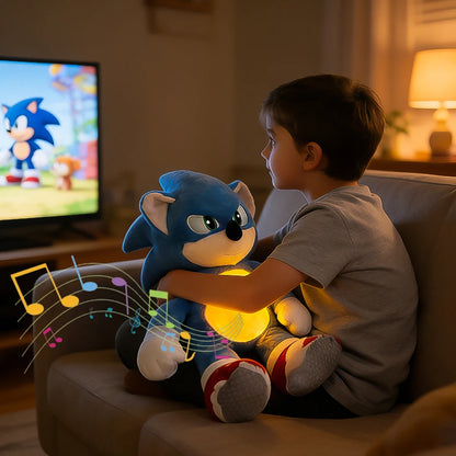 S-SONIC plush toy that breathes with music