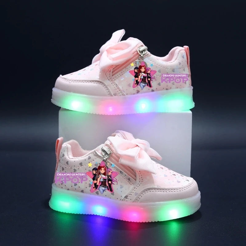 Chaussures LED lumineuses pour enfant – Style pop animé