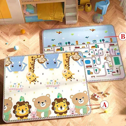 Tapis de Jeu Bébé Pliable – Tapis d’Éveil Sécuritaire et Confortable pour Enfants