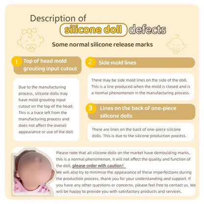 Poupée Reborn Open Mouth  Silicone Premium Doll Soft Touch Karina 45cm