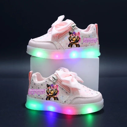 Chaussures LED lumineuses pour enfant – Style pop animé