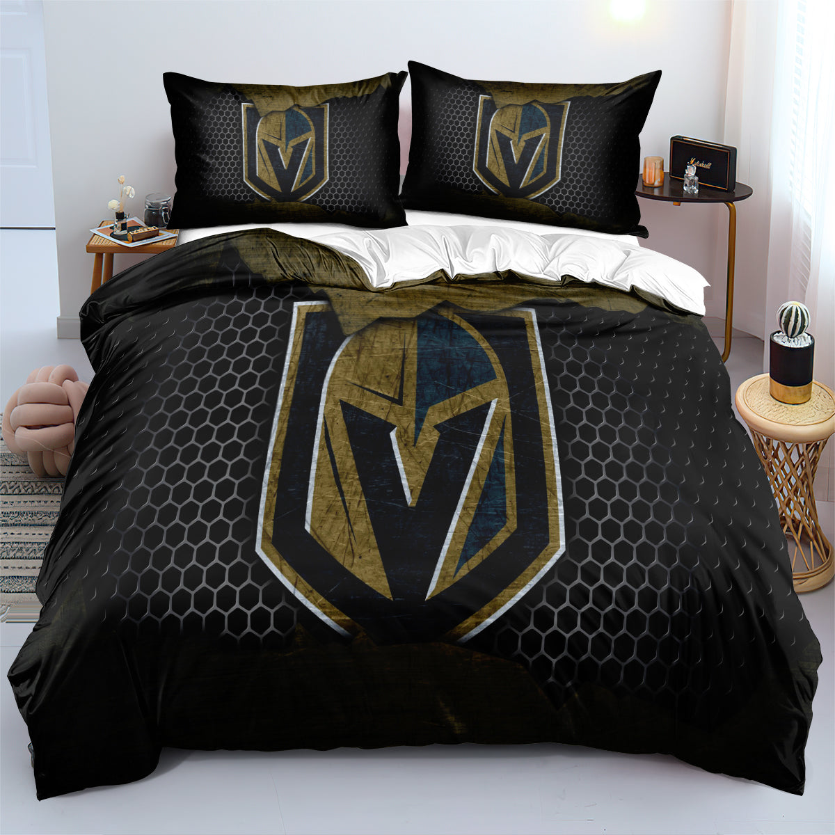 Ensemble de literie Vegas Hockey Team - photo 4