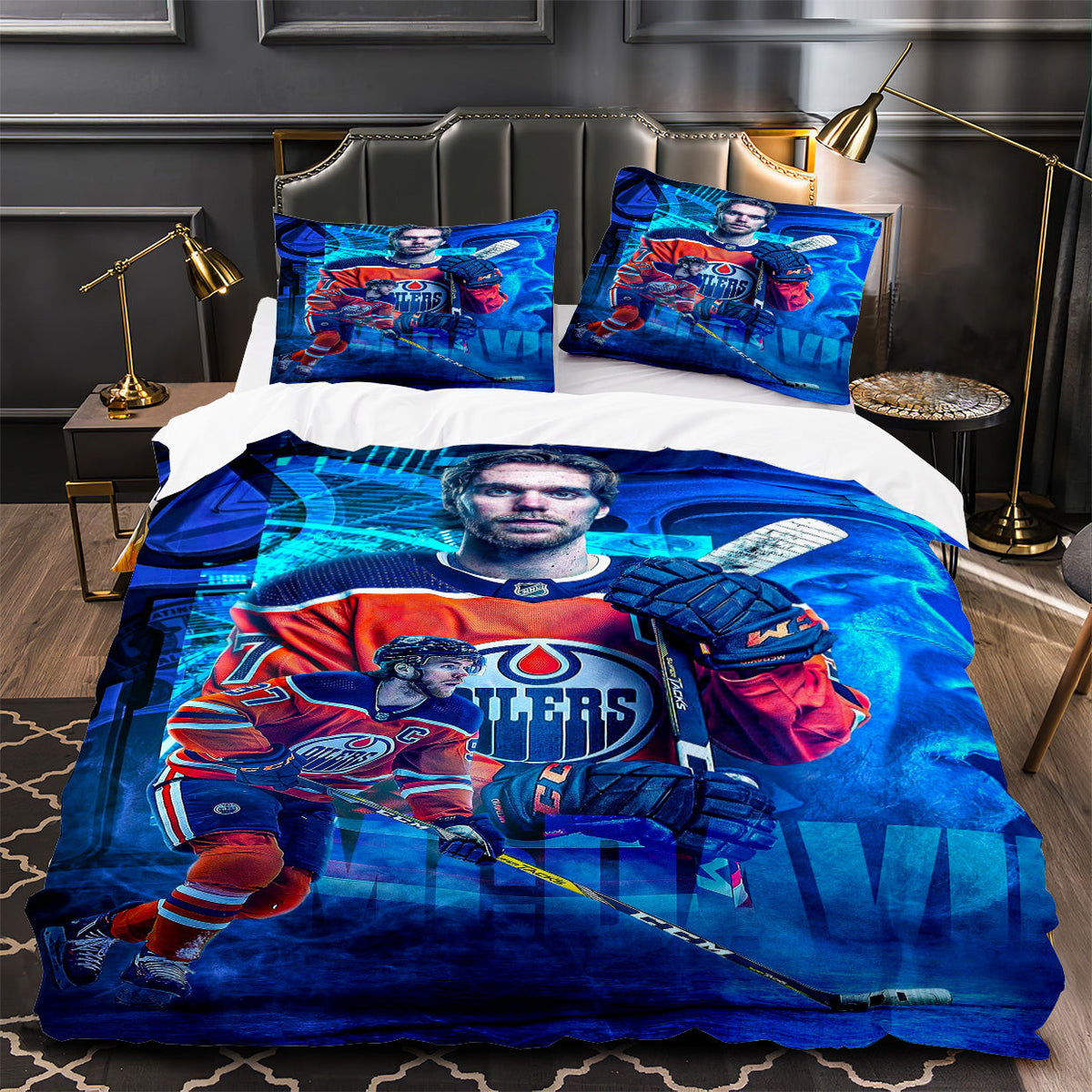 Hockey McDavid Bedding Set – Duvet Cover