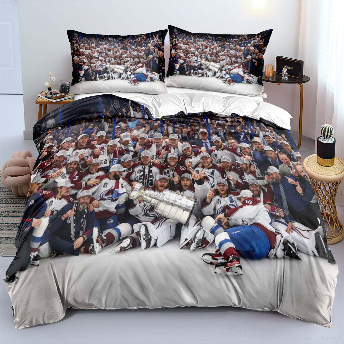 Ensemble de literie Colorado Hockey Team