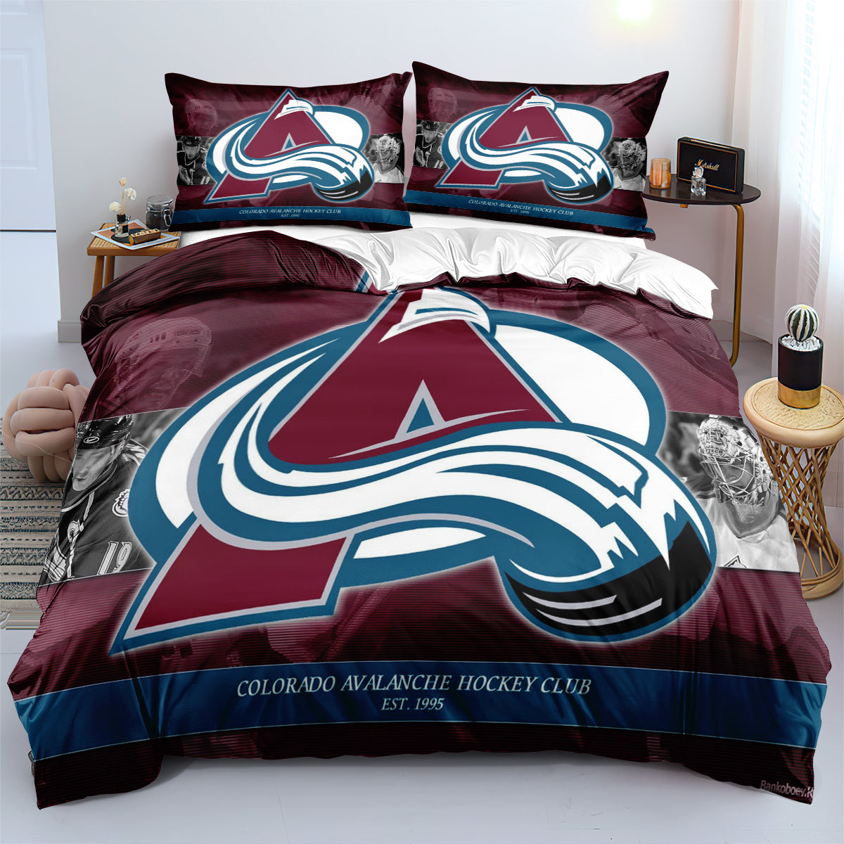 Ensemble de literie Colorado Hockey Team