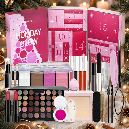 Calendrier de l'avent beauté Holiday Glow – 24 surprises maquillage