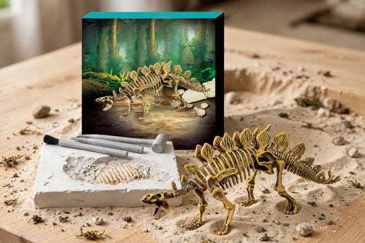 Kit de excavación de fósiles de dinosaurios