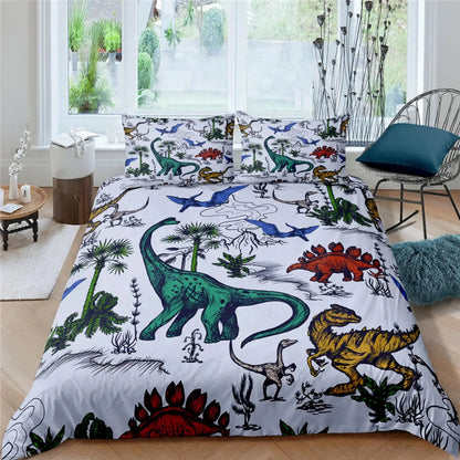Funny Dinosaurs bedding set