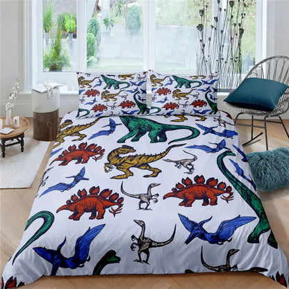 Funny Dinosaurs bedding set