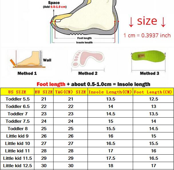 Chaussures LED lumineuses pour enfant – Style pop animé