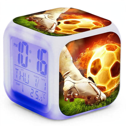 Réveil matin LED Soccer