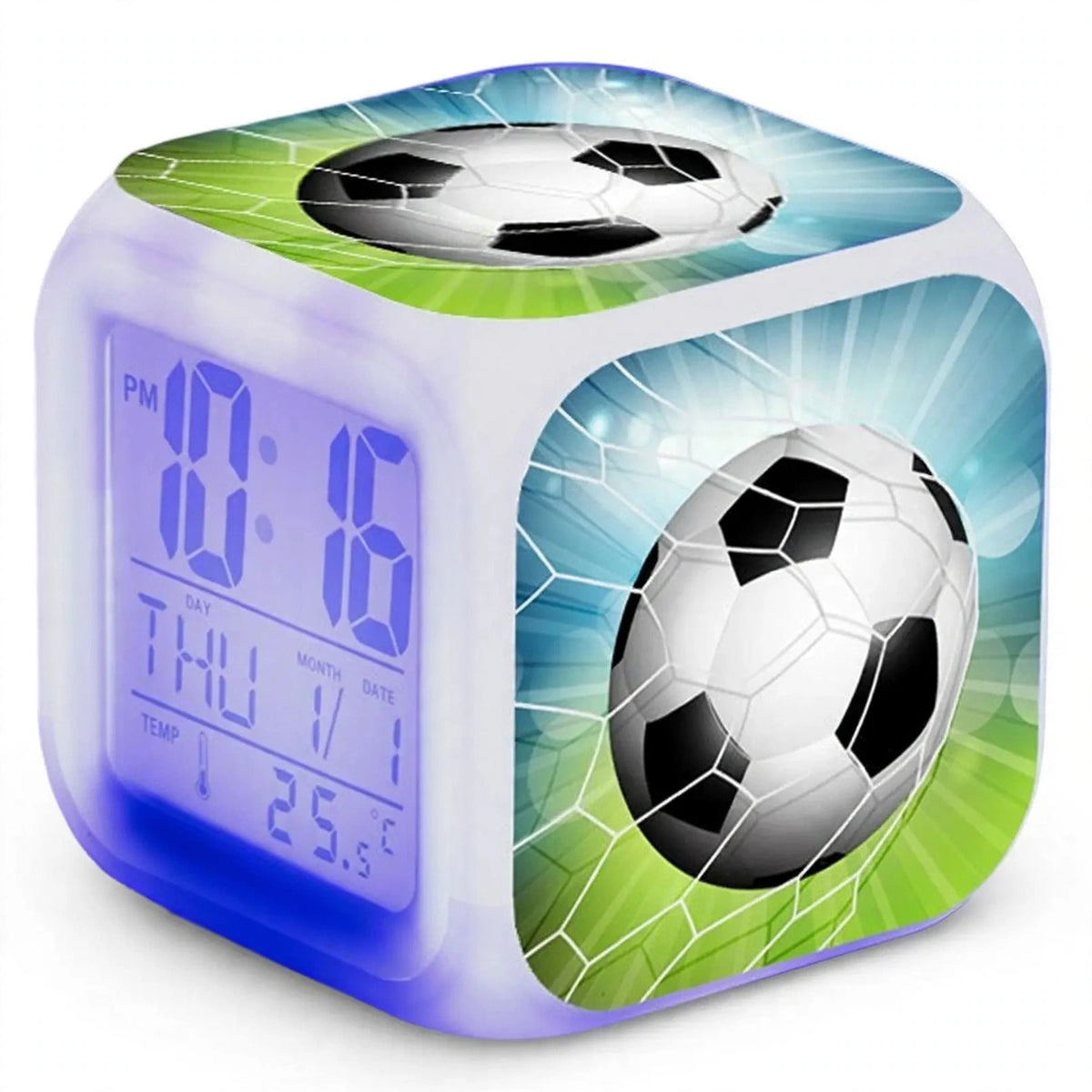 Réveil matin LED Soccer