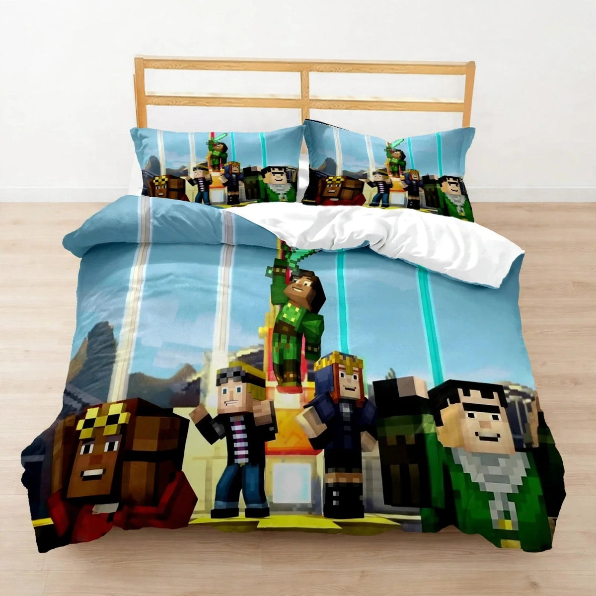 Ensemble de literie M-Mine craft Pixel