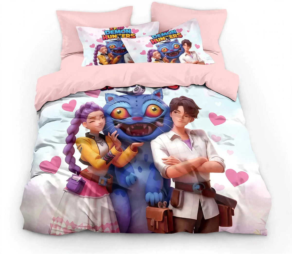Ensemble de literie style pop animé – Design coloré