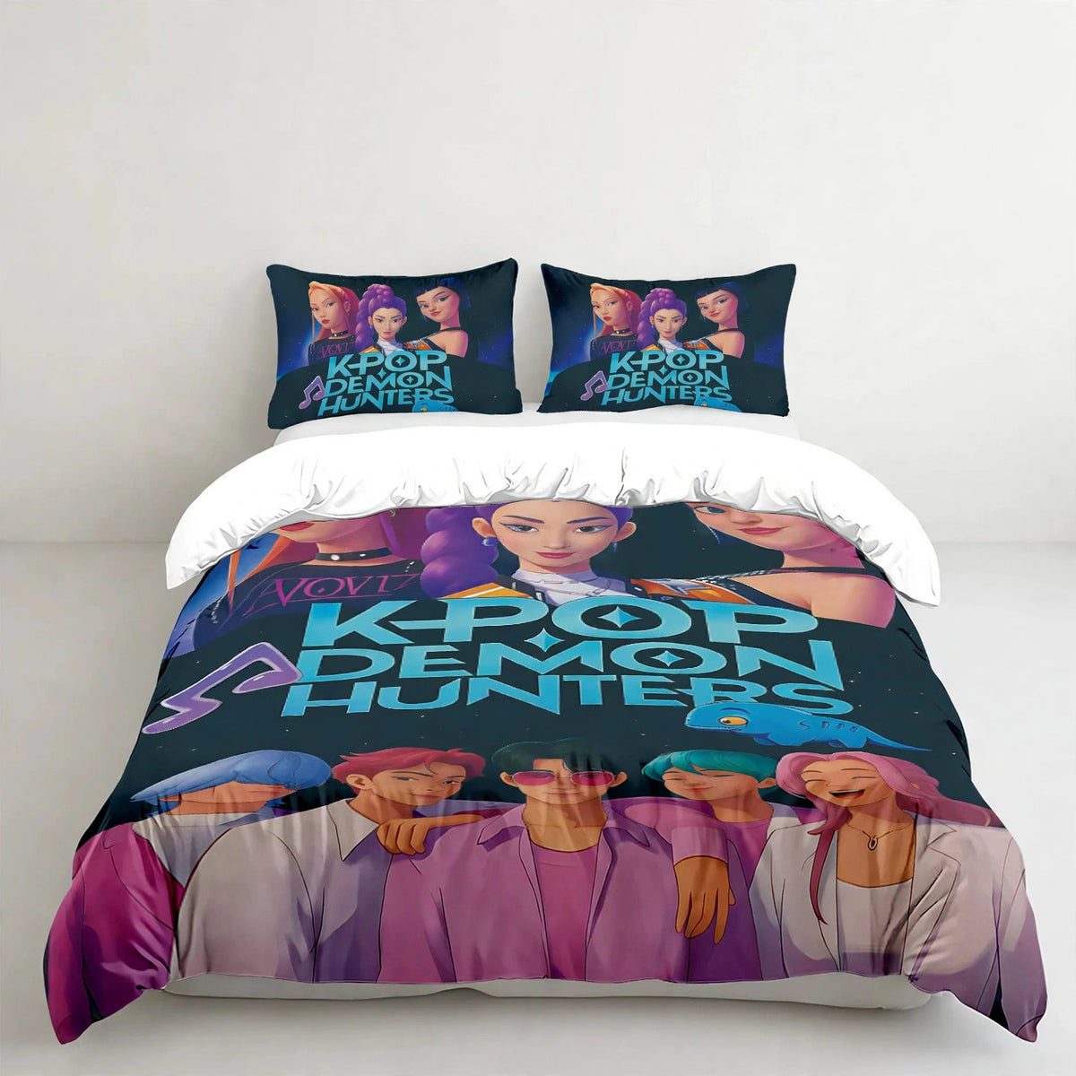 Ensemble de literie style pop animé – Design coloré