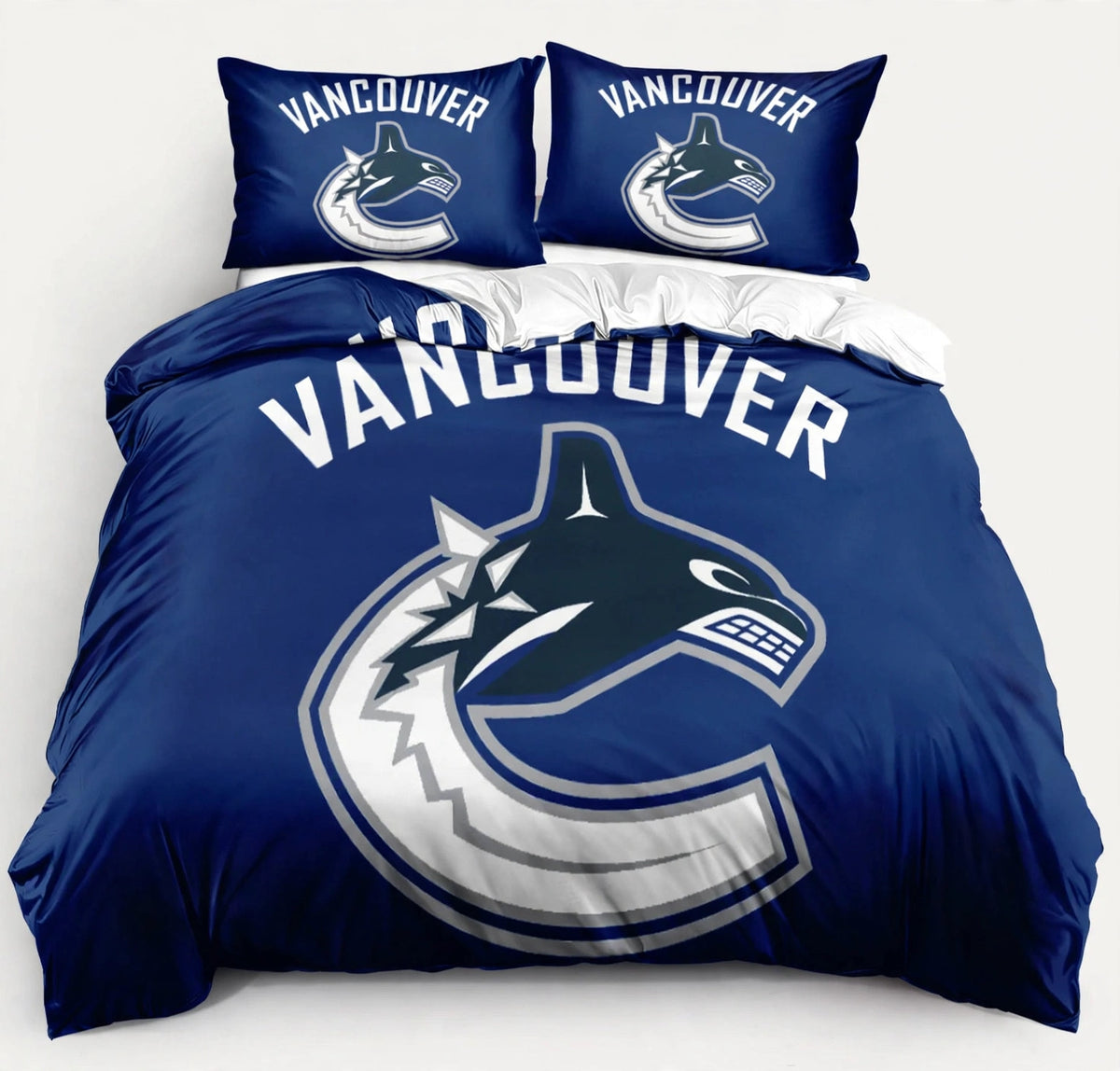 Ensemble de literie Vancouver Hockey Team Duvet Cover