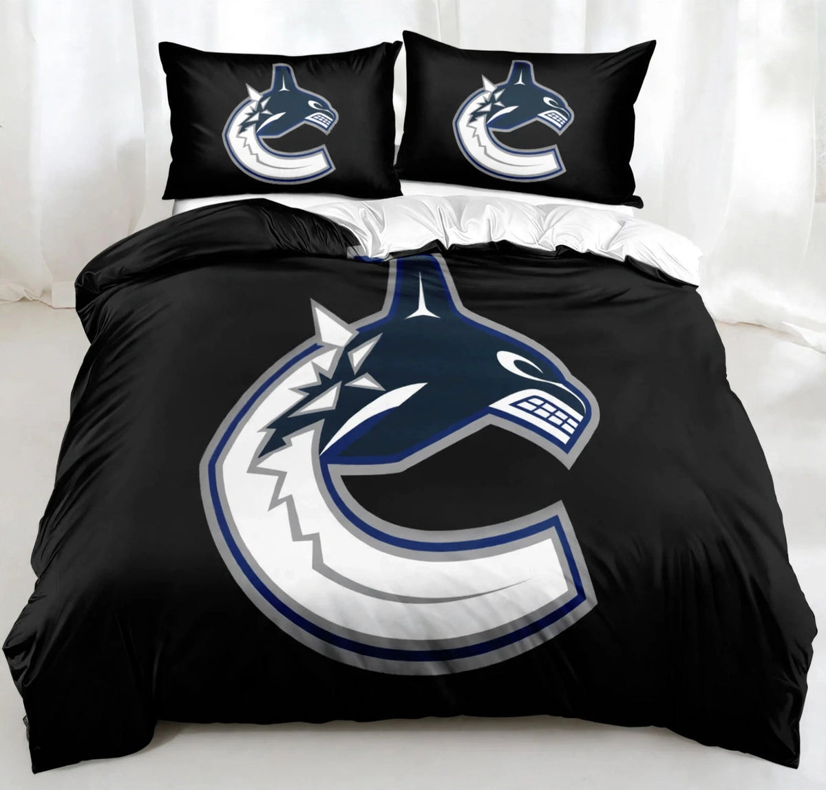 Ensemble de literie Vancouver Hockey Team Duvet Cover