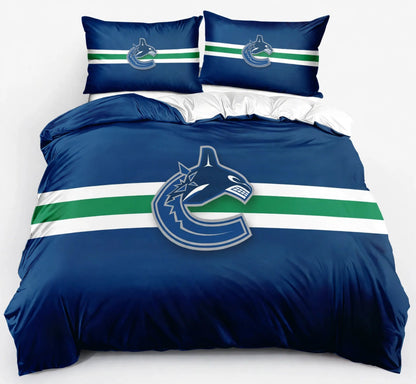 Ensemble de literie Vancouver Hockey Team Duvet Cover