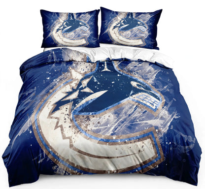 Ensemble de literie Vancouver Hockey Team Duvet Cover