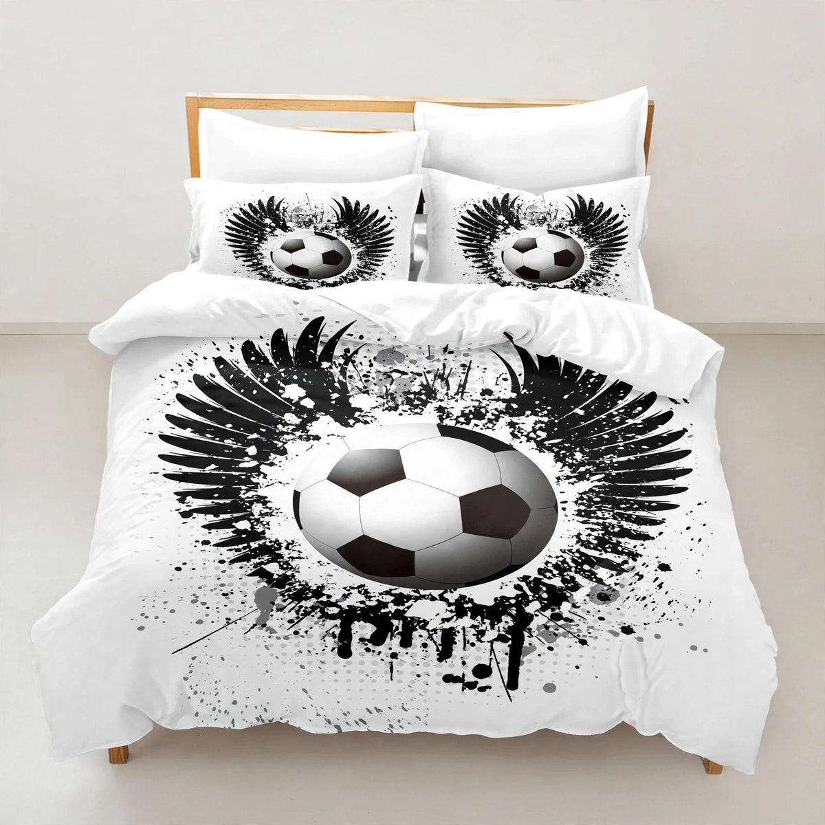 Ensemble de literie Football, Soccer et Baseball - photo 12