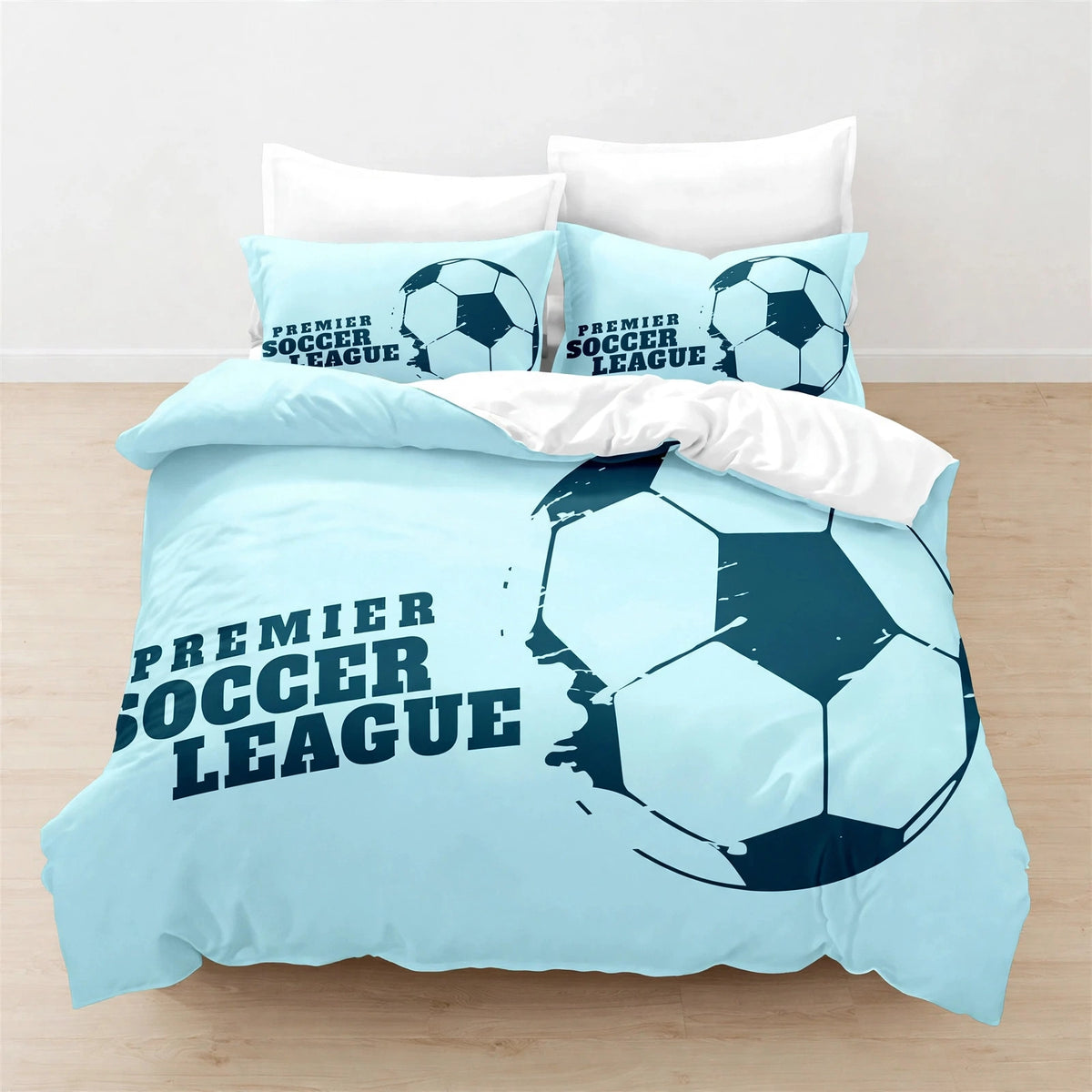 Ensemble de literie Football, Soccer et Baseball - photo 4