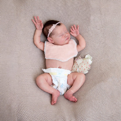 Muñeca Reborn Simone Completa de Silicona 48CM