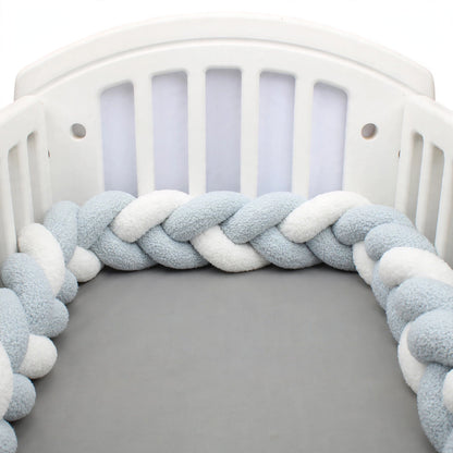Coussin tressé 3 nœuds – 4 m – Accessoire textile décoratif pour chambre enfant