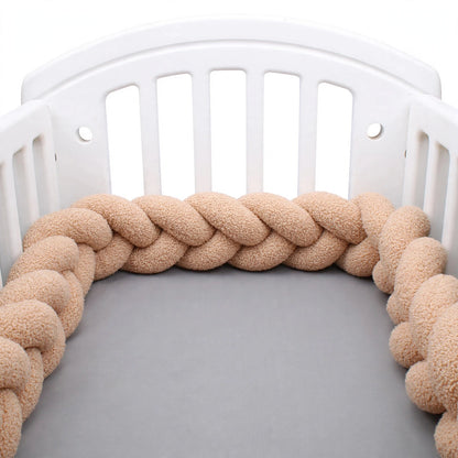 Coussin tressé 3 nœuds – 4 m – Accessoire textile décoratif pour chambre enfant