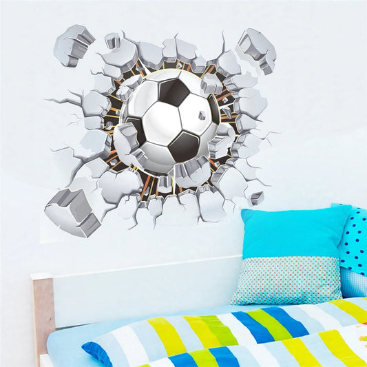 Pegatina de balón de fútbol
