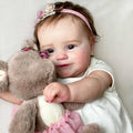 Muñeca renacida de silicona Maddie de 50 cm