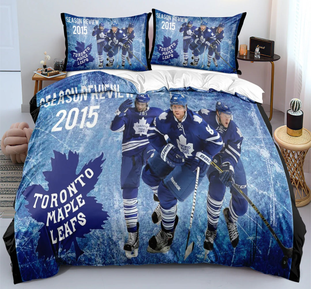 Ensemble de literie Toronto Hockey Team Duvet Cover