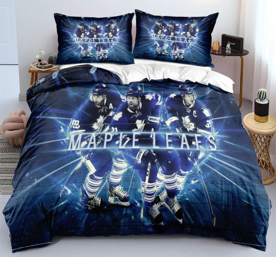 Ensemble de literie Toronto Hockey Team Duvet Cover