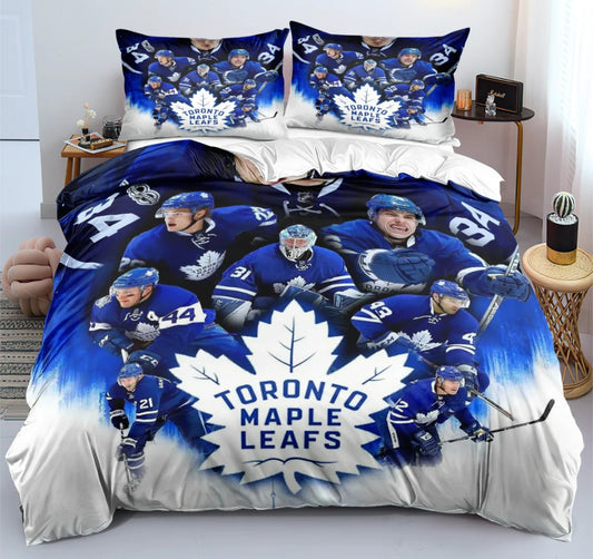 Ensemble de literie Toronto Hockey Team Duvet Cover