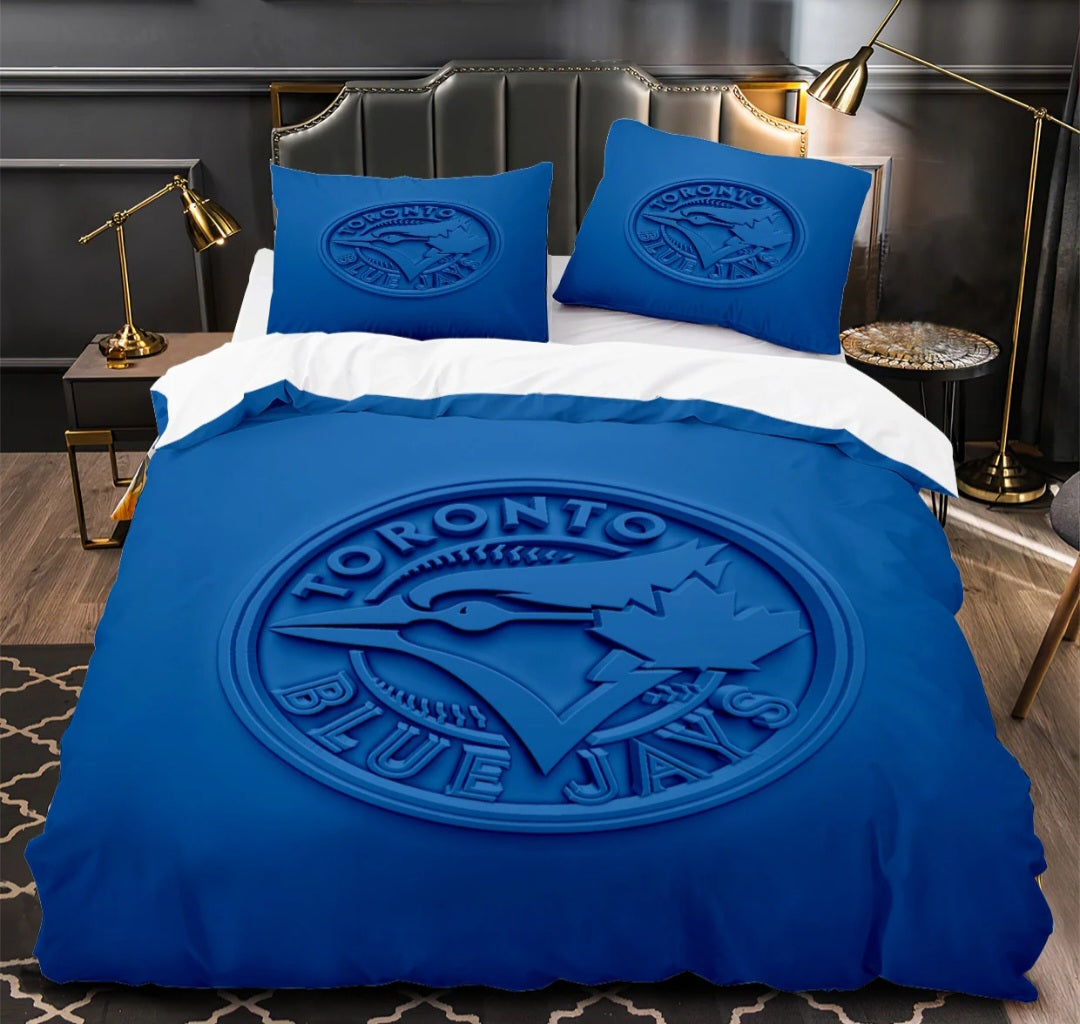 Toronto Baseball Team Duvet Cover Bedding Set