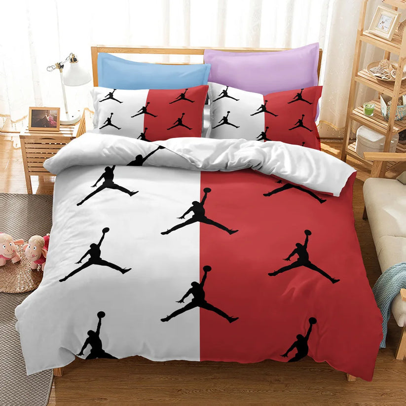 J-Jordan Basketball Bedding Set