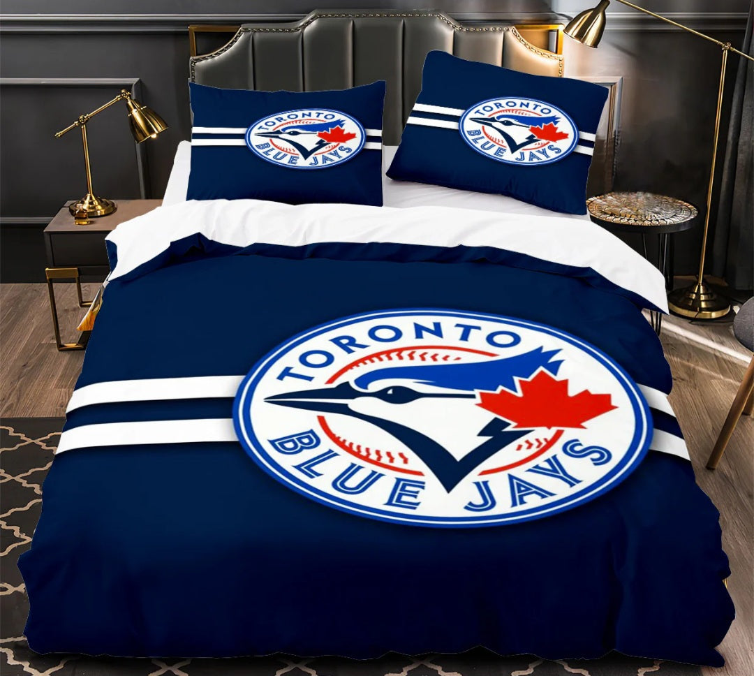 Toronto Baseball Team Duvet Cover Bedding Set