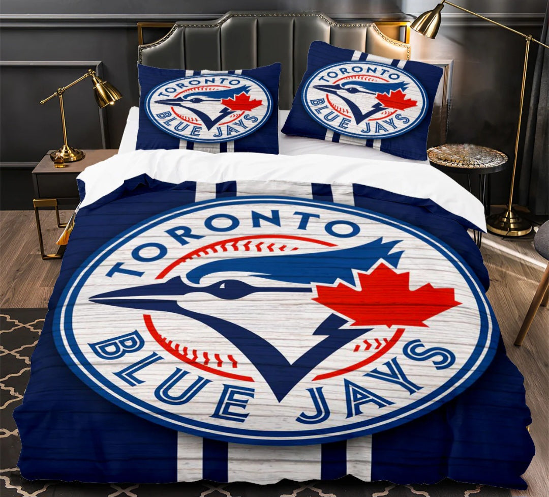 Toronto Baseball Team Duvet Cover Bedding Set