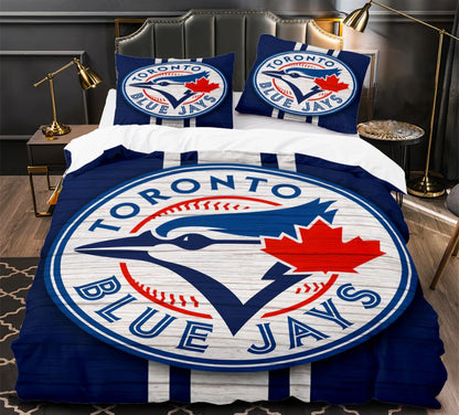 Toronto Baseball Team Duvet Cover Bedding Set