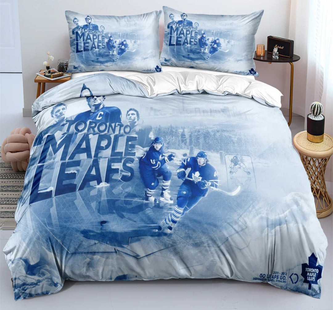 Ensemble de literie Toronto Hockey Team Duvet Cover